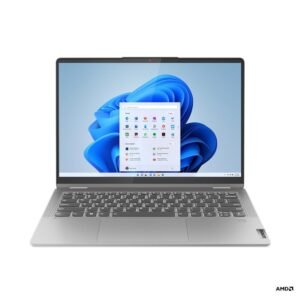 Lenovo IdeaPad Flex 5 Intel Core i7-1255U 16GB RAM 512GB SSD Integrated Intel Iris Xe Graphics 14" WUXGA Win11 Home Convertible Laptop - Arctic Grey (FLEX5-82R700KMAX)