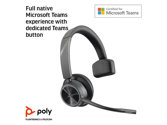 Poly Voyager 4310 Microsoft Teams Certified USB-C Headset +BT700 dongle - Image 5