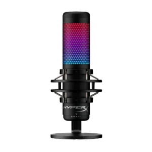 HyperX QuadCast S - USB Microphone - RGB Lighting - Black-Grey