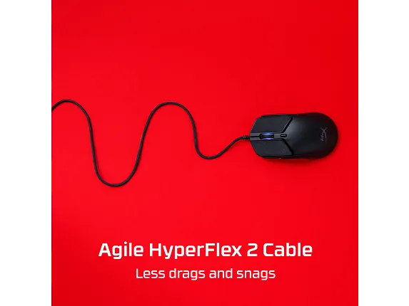 HyperX Pulsefire Haste 2 - Gaming Mouse (White) - Image 4
