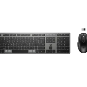 HP 725 Multi-Device Rechargeable Wireless Keyboard and Mouse Combo