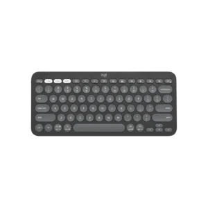 Logitech Pebble Keys 2 K380s Slim, minimalist Bluetooth® keyboard with customizable keys.
