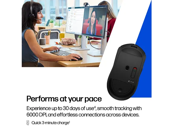 HP 700 Rechargeable Wireless Mouse - Image 2