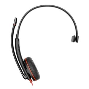 Poly Blackwire 3210 Monaural USB-C Headset +USB-C/A Adapter