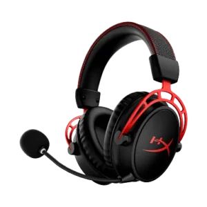 HyperX Cloud Alpha Wireless - Gaming Headset (Black-Red) + HyperX Pulsefire Haste 2 Wireless Gaming Mouse (Black) Bundle