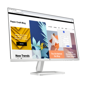 HP Series 5 23.8 inch FHD White Monitor - 524sw (94C21AA)