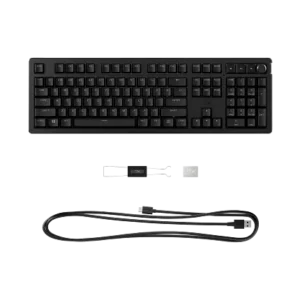 HyperX Alloy Rise - Gaming Keyboard, Cloud III S Wireless - Gaming Headset + Pulsefire Saga Pro Wireless Gaming Mouse Bundle