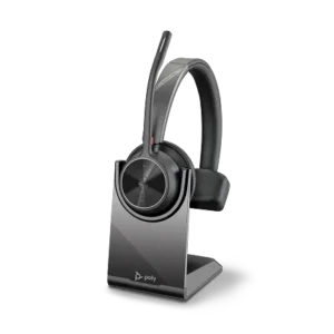 Poly Voyager 4310 Microsoft Teams Certified USB-C Headset with charge stand