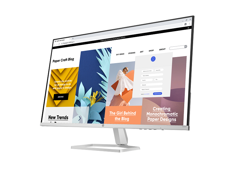 HP Series 5 31.5 inch FHD Monitor - 532sf (94F50AA) - Image 3