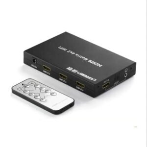 UGREEN 40216 4×2 HDMI 1.4 Matrix Switch, 4K30, Audio Extraction