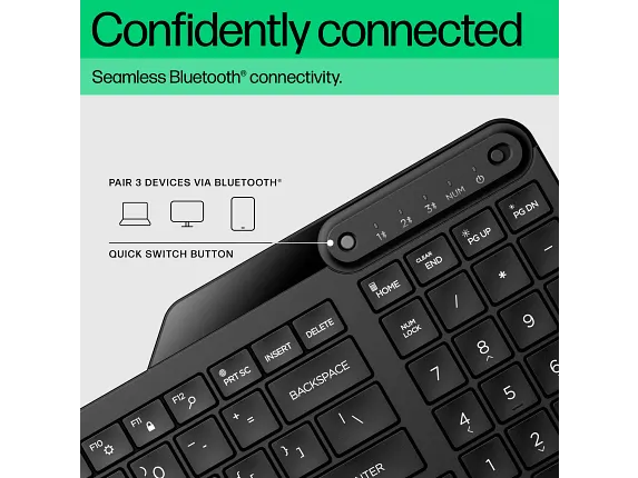 HP 460 Multi-Device Bluetooth Keyboard - Image 2