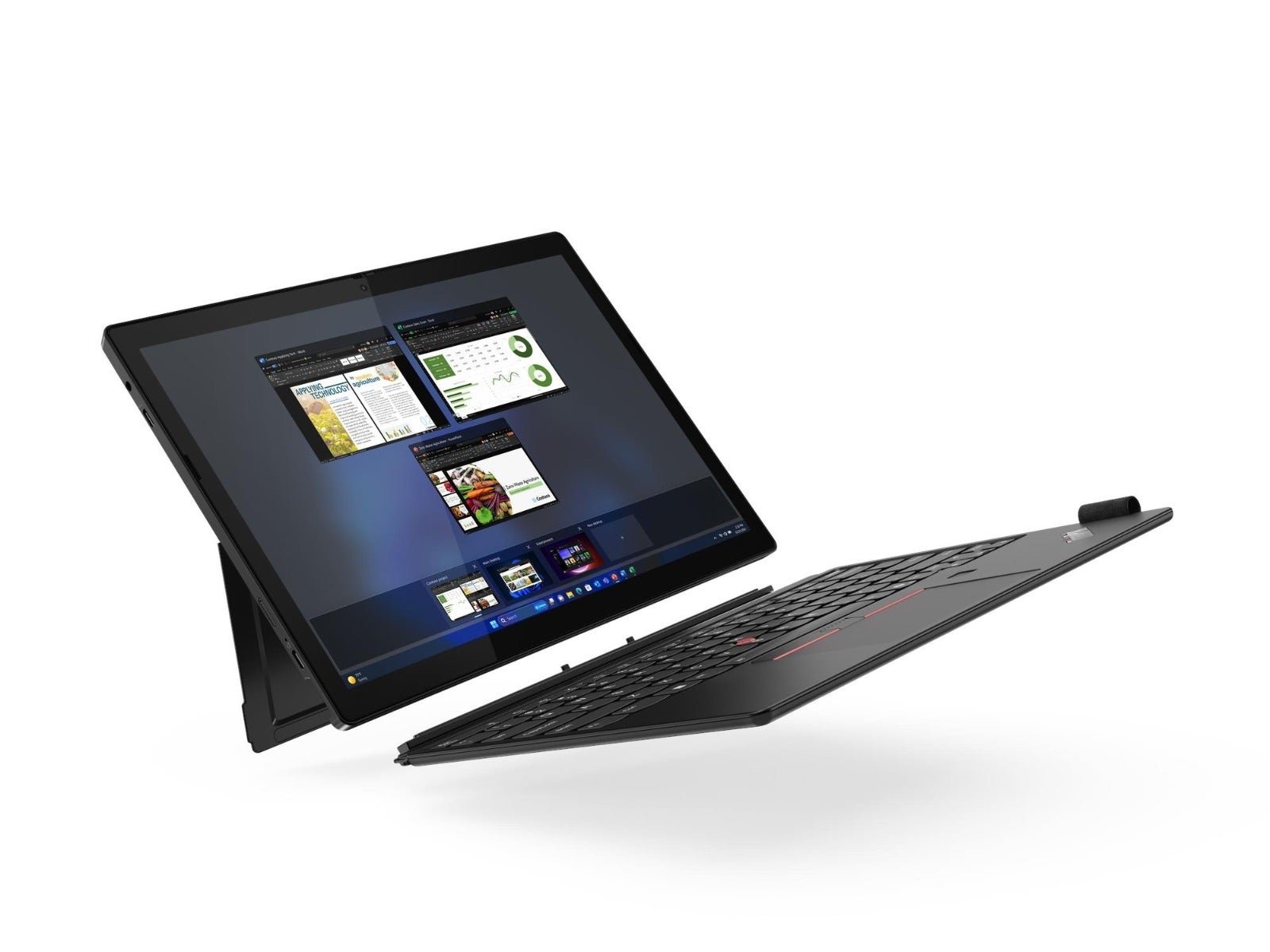 Lenovo ThinkPad X12 Detachable Gen 2 Intel Core Ultra 7 164U 16GB 512GB Intel Graphics 12.3" FHD+ Touch Windows 11 Pro Laptop – Black (X12-21LK0016GR+ANC) - Image 4