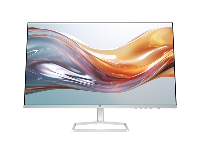 HP Series 5 27 inch FHD White Monitor - 527sw (94F46AA) - Image 2