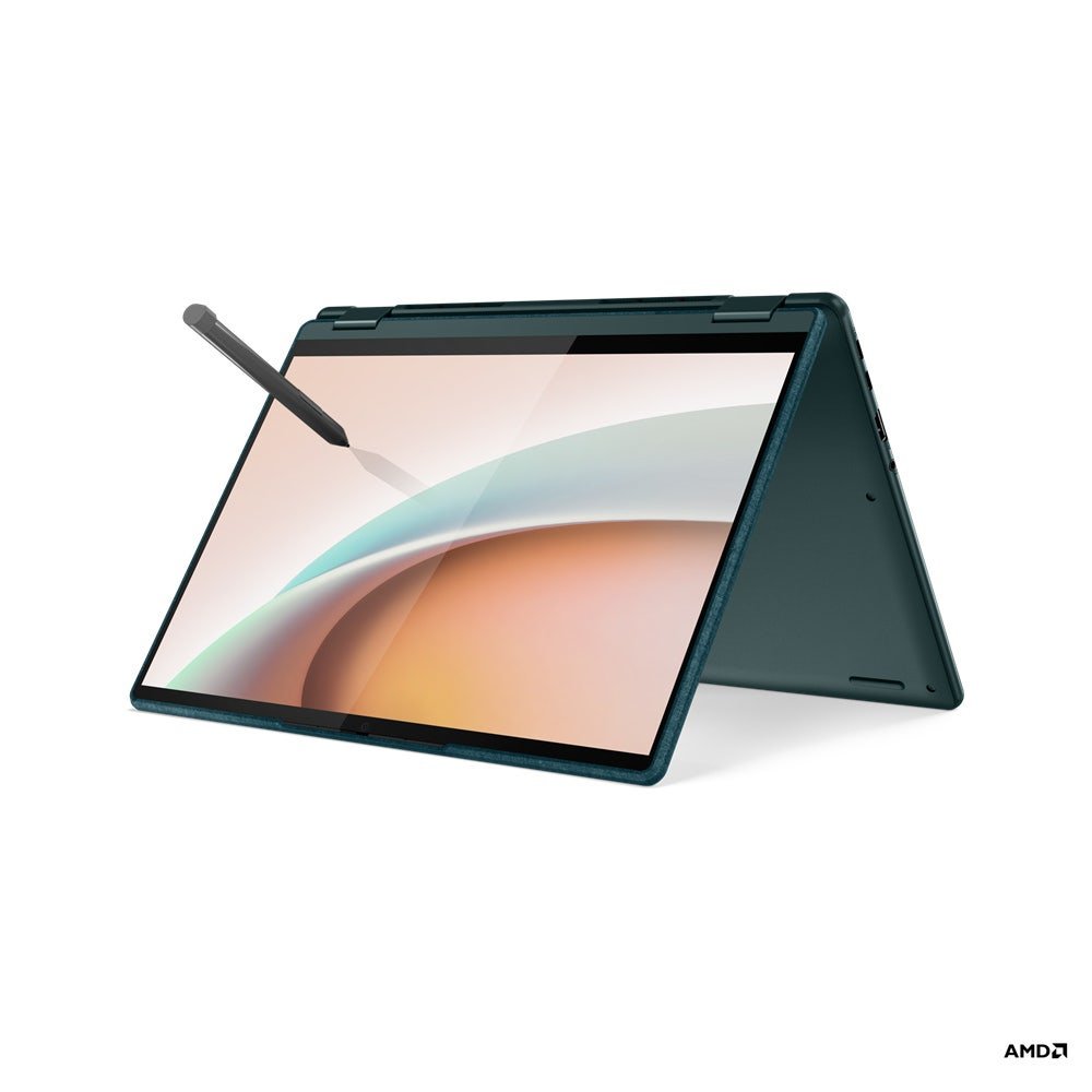 Lenovo AMD Ryzen7-7730U 16GB RAM 512GB SSD 13.3” WUXGA Win 11 Home -Dark Teal- 2 in 1 (YOGA6-83B20045AX) - Image 2