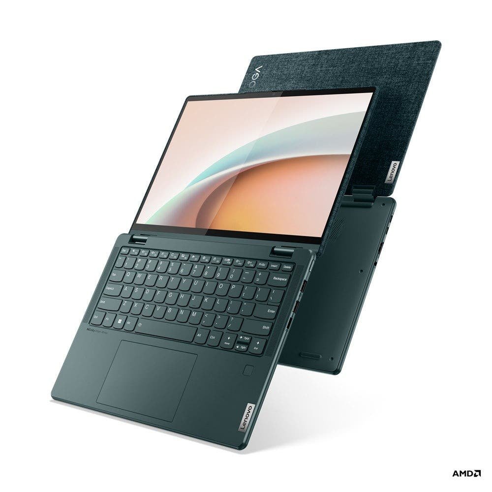 Lenovo AMD Ryzen7-7730U 16GB RAM 512GB SSD 13.3” WUXGA Win 11 Home -Dark Teal- 2 in 1 (YOGA6-83B20045AX) - Image 4
