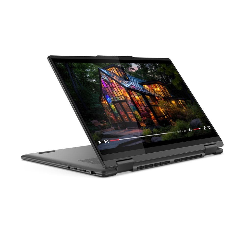 Lenovo Yoga 7 83DJ000PAX Intel Core Ultra 5-125H 16GB RAM 512GB SSD Integrated Intel Arc Graphics 14" WUXGA Windows 11 Home Convertible Laptop - Storm Grey - Image 3