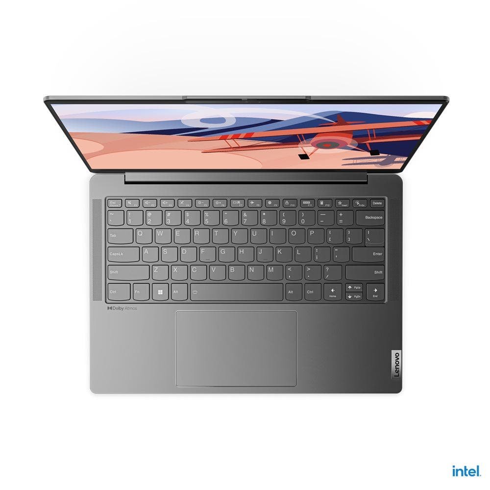Lenovo Intel Core i5-1240P 8GB RAM 512GB SSD Integrated Intel Iris Xe Graphics 14" Ultrabook - Storm Grey (YOGAS6-82WU008MAX) - Image 4