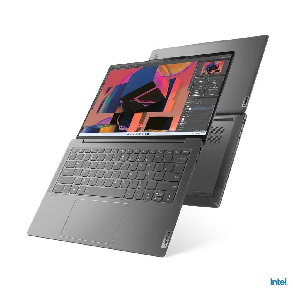 Lenovo Intel Core i5-1240P 8GB RAM 512GB SSD Integrated Intel Iris Xe Graphics 14" Ultrabook - Storm Grey (YOGAS6-82WU008MAX) - Image 5