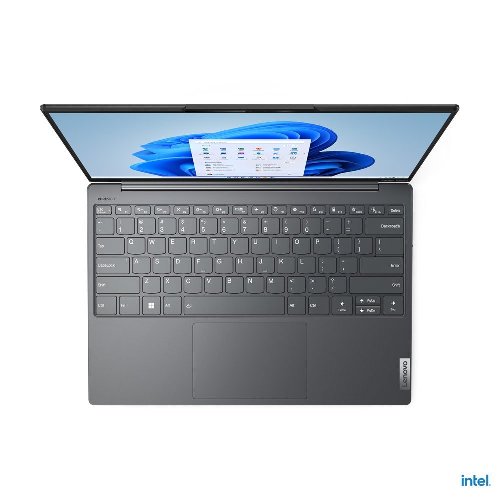 LENOVO--GY Core i5-1240P 16GB RAM 1TB SSD Integrated Intel Iris Xe Graphics 13.3" Laptop, Ultimate Grey (YOGAS7CARBON-82U90074AX) - Image 5