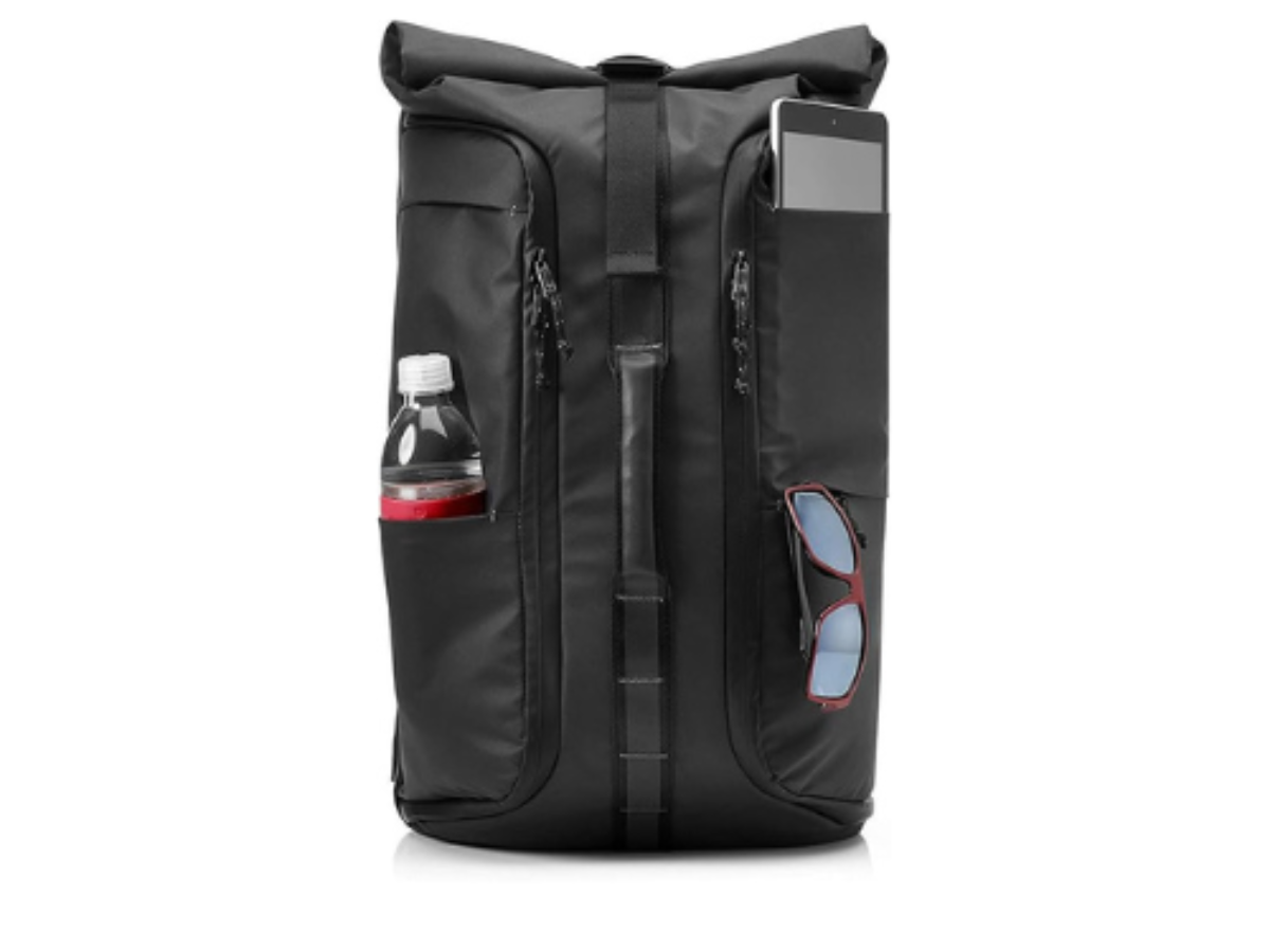 HP Pavilion Wayfarer (5EE95AA) Backpack (Padded Laptop Compartment up to 15.6 Inches, Front Pocket, Air-Mesh Straps, Reflectors, RFID Protection, - Image 2