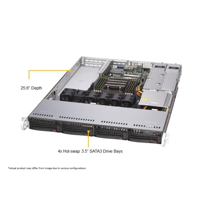 Supermicro 1U WIO A+ SuperServer (AS -1014S-WTRT) - Image 2