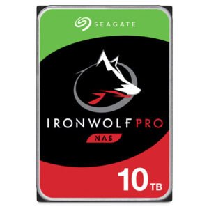 Seagate IronWolf Pro 10TB Internal NAS Hard Drive HDD - ST10000NT001