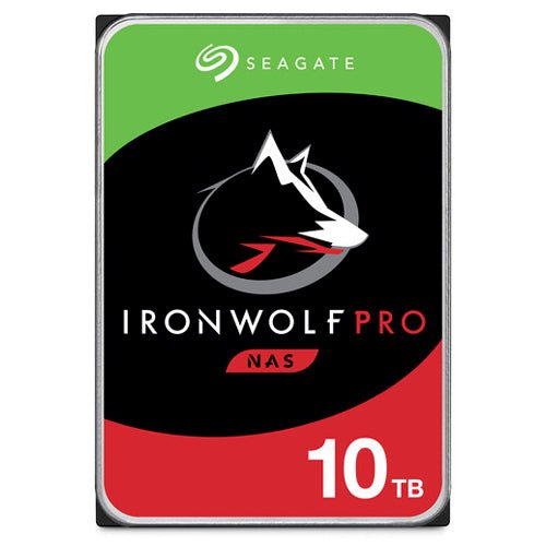 Seagate IronWolf Pro 10TB Internal NAS Hard Drive HDD - ST10000NT001