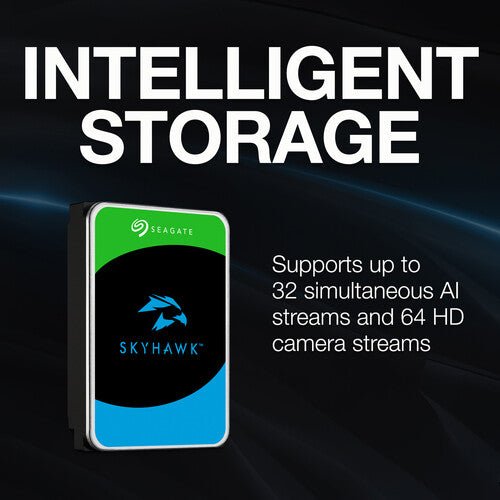 Seagate 16TB SkyHawk AI 7200 rpm SATA III 3.5" Internal Surveillance HDD - ST16000VE002 - Image 5