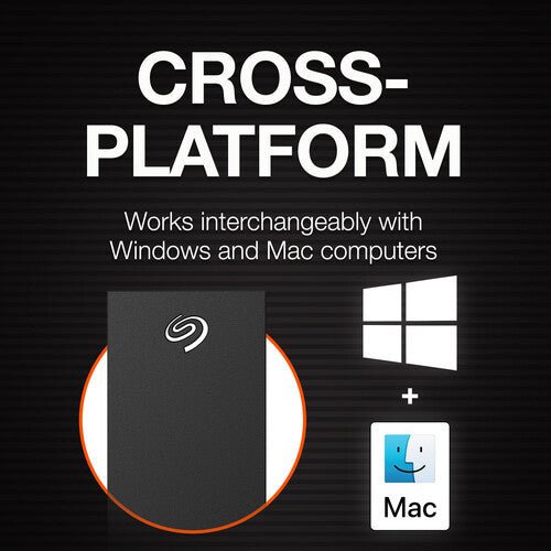 Seagate 8TB One Touch Desktop External Drive with Built-In Hub (Black) STLC8000400 - Image 3
