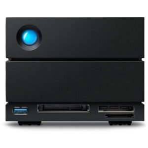 LaCie 28TB 2big Dock 2-Bay Thunderbolt 3 RAID Array - STLG28000400