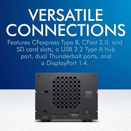 LaCie 32TB 2big Dock 2-Bay Thunderbolt 3 RAID Array (Black) - STLG32000400 - Image 5