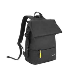 SAMSONITE TR09001 Vercelli Flap Backpack (Black) For 14" 15.6" Laptop Bag with Compartment