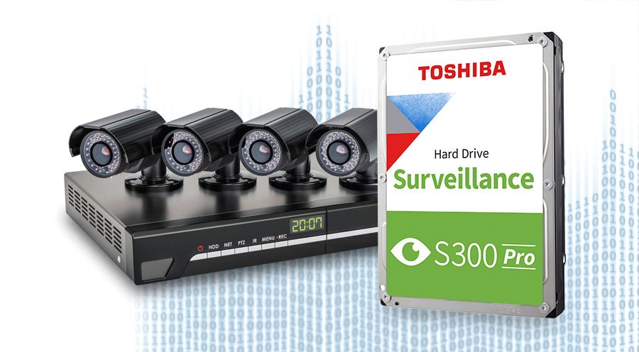 HDD Toshiba Surveillance S300 Pro HDWT31AUZSVA for DVR/NVR 10TB - Image 2