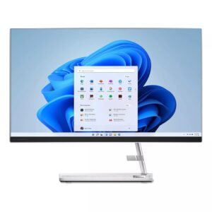 Lenovo All In One PC 3 F0G100TCAX AMD Ryzen R7-7730U 16GB 512GB SSD 23.8Inch Full HD Touch, Windows 11 Home, White