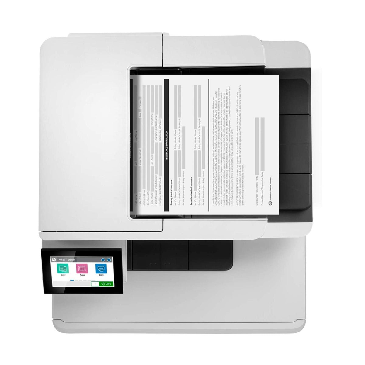 HP Color LaserJet Enterprise M480F Multifunction A4 Laser Printer 3QA55A - Image 2