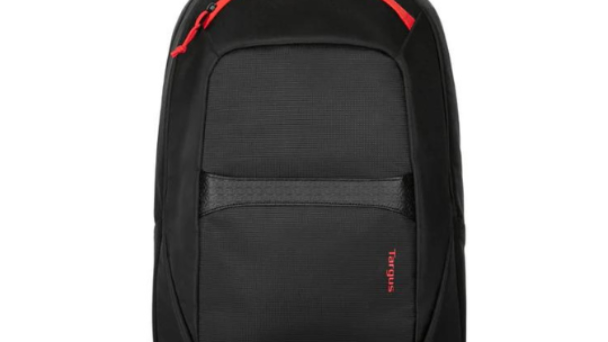 Targus Strike II 17.3" Gaming Backpack, 2 Front Stash Pockets, Padded Back, Shoulder Straps, 500D Guc Material, Trolley Strap, 27L Capacity, - Image 3