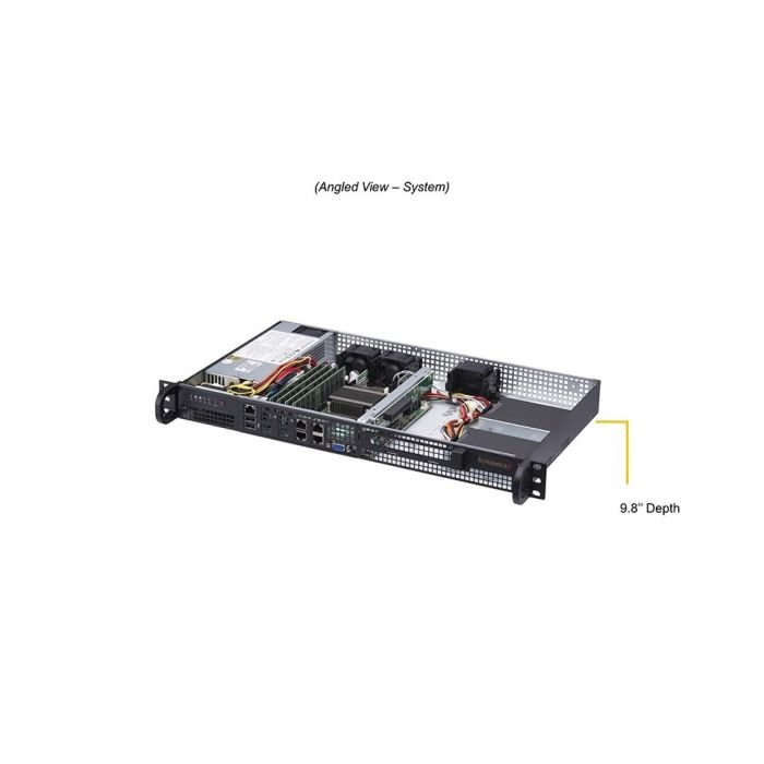 Supermicro 1U Embedded System (SYS-5019A-FTN4) - Image 2