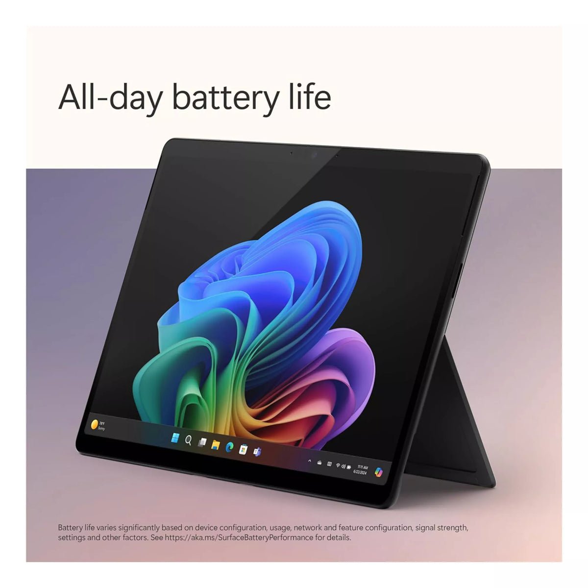 Microsoft Surface Pro 11 Snapdragon X Elite 13 inch Touch 16GB 512GB Storage Win 11 Home Black, ZIA-00018 - Image 2