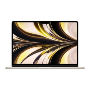 Apple MacBook Air M2 Chip 10-Core GPU, 8GB 512GB SSD, 13.3 Inch, Starlight, Laptop, MLY23