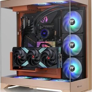 Buy GAMING DESKTOP COMPUTER -Thermaltake Cte E550 TG GRAVEL SAND Case – 14900K – GIGABYTE Z790 EAGLE AX WIFI-4070ti-64GB DDR5-1TB NVME-FENIX 360 COOLER- 850W GOLD POWER