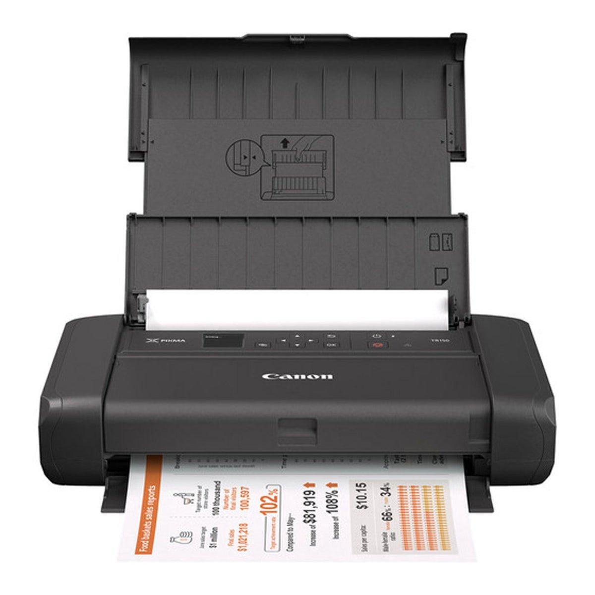 Canon Pixma TR150 Portable Inkjet Printer with Battery - Image 3