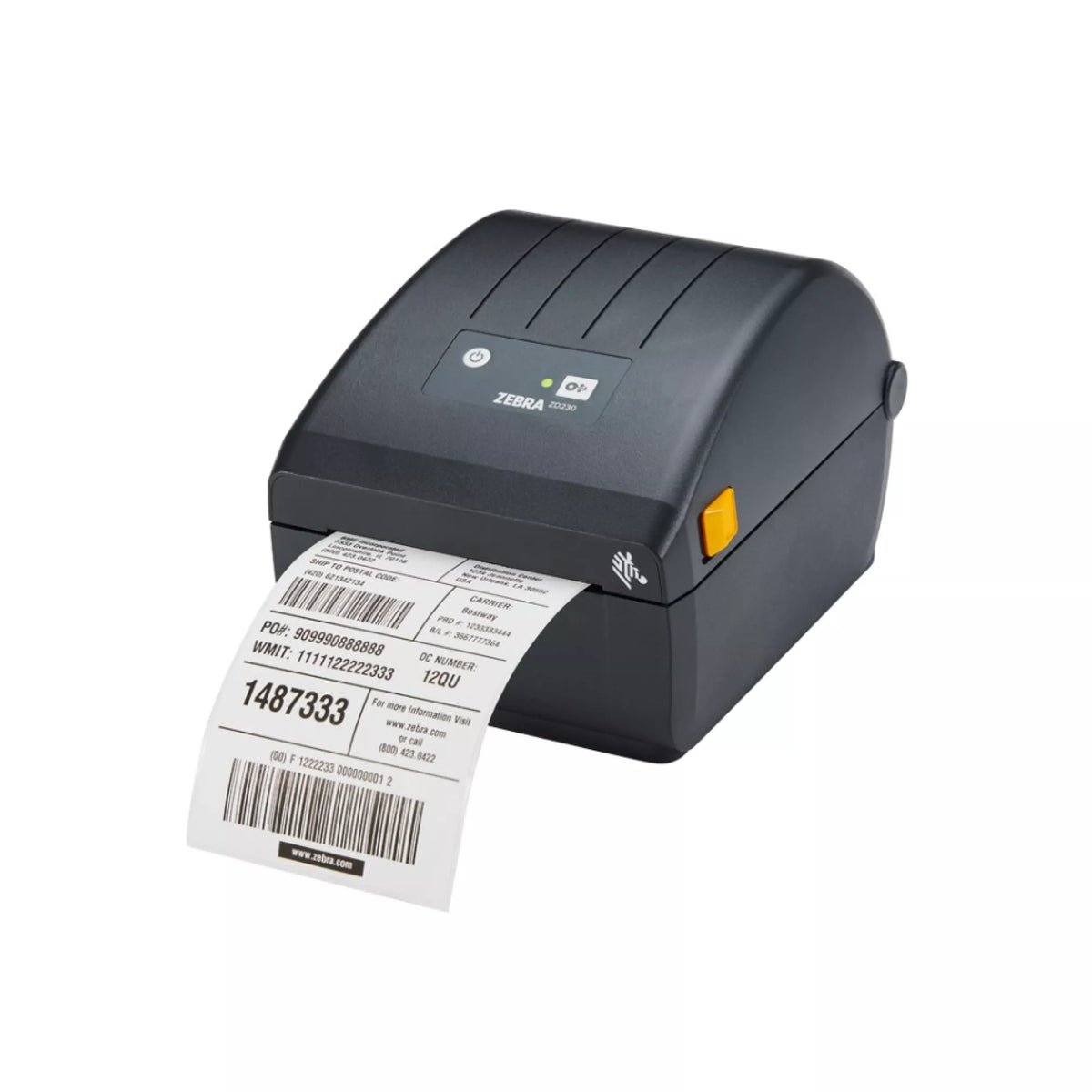 Zebra Thermal Printer ZD230 203DPI, EPLII, ZPLII,USB, Ethernet -Black - Image 2