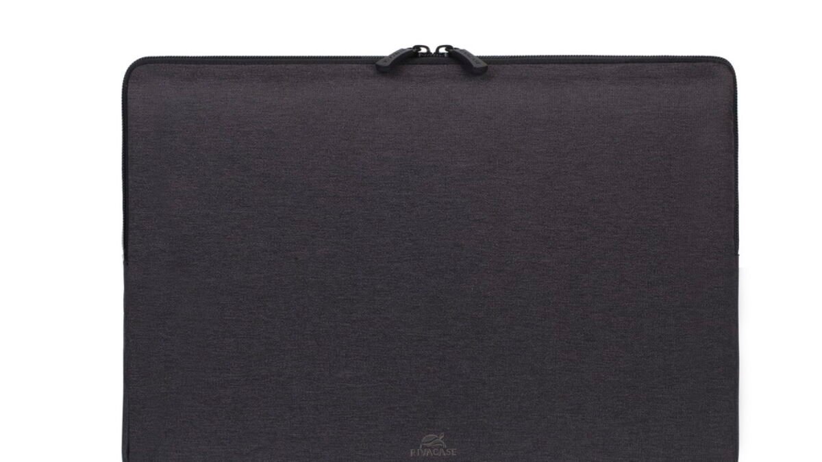 black ECO Laptop sleeve 14 Rivacase 7704 Laptop Bag - Image 3
