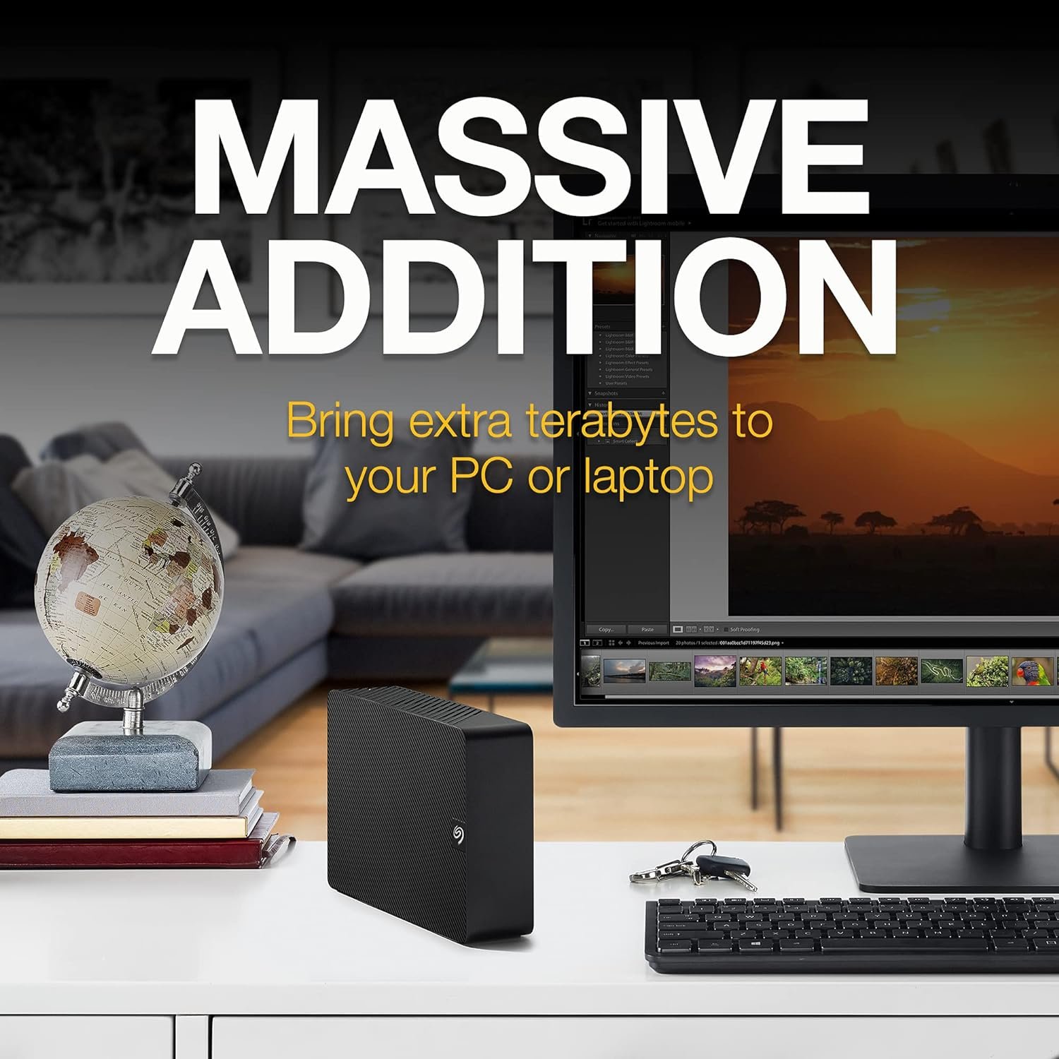 Seagate Expansion 18TB External Hard Drive HDD, USB 3.0 Black - STKP18000400 - Image 6