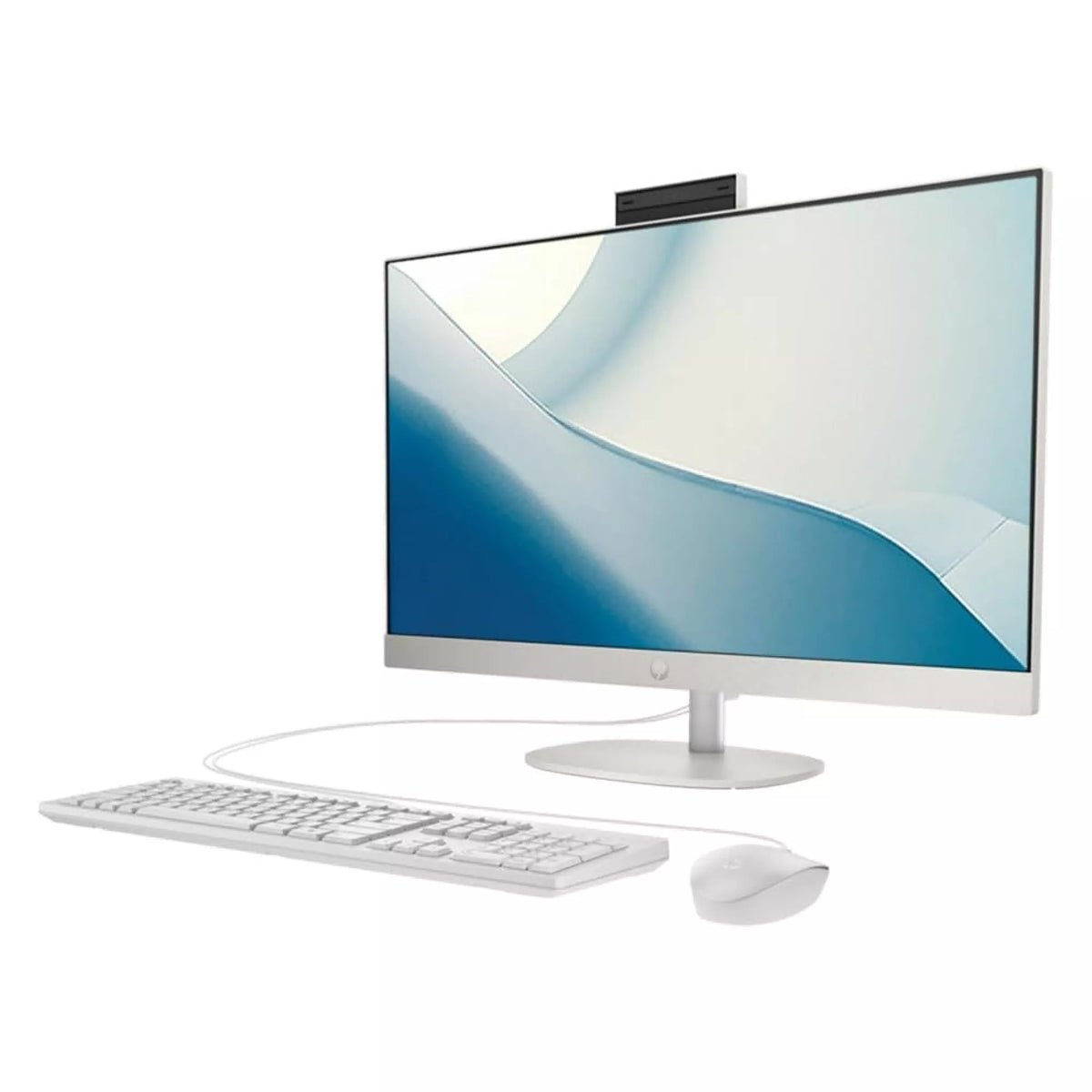 HP All-in-One 24-CR0002L Intel Core i7 16GB 512GB SSD 23.8Inch Full HD Touch Screen, No Windows, Shell White, Desktop - Image 2