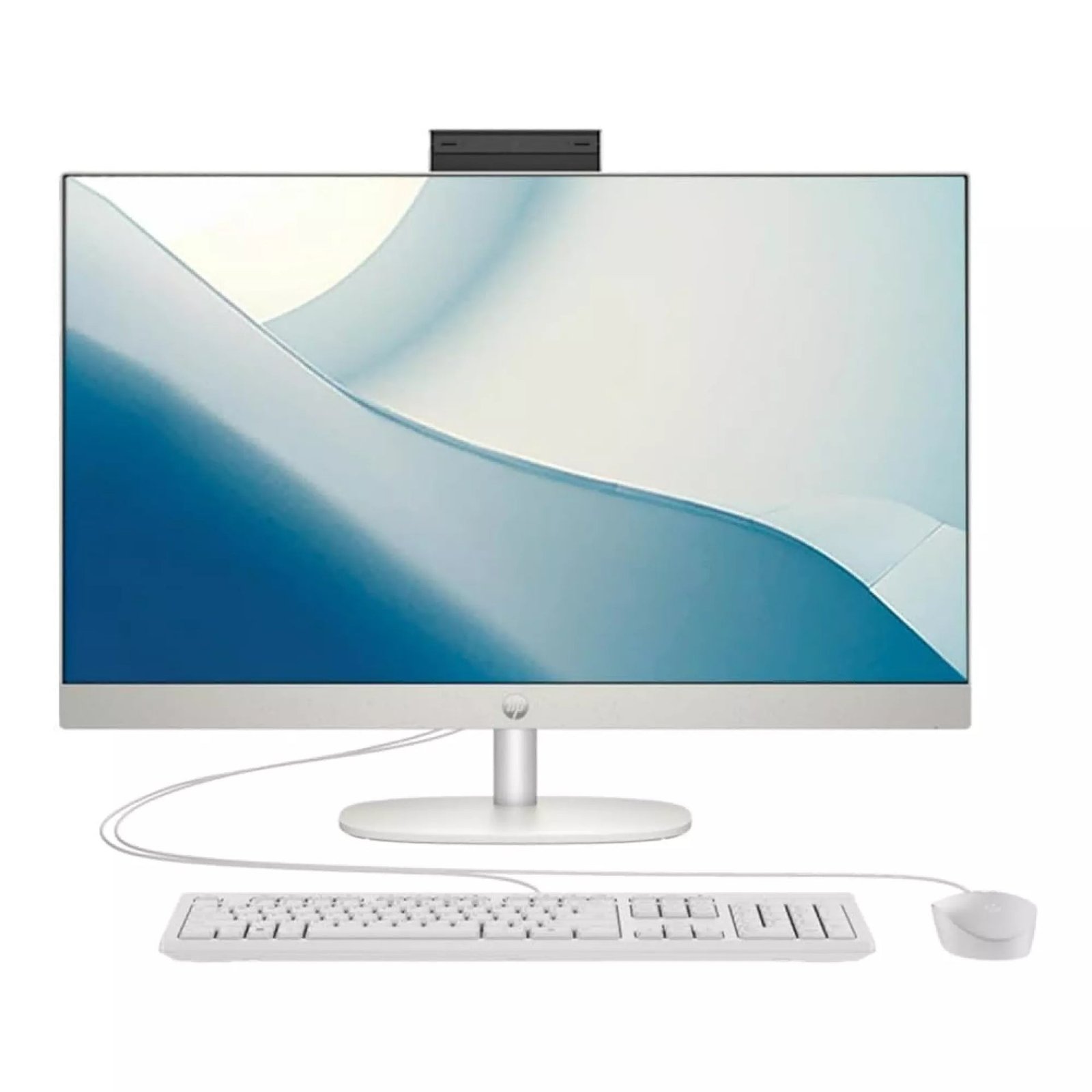 HP All-in-One 24-CR0002L Intel Core i7 16GB 512GB SSD 23.8Inch Full HD Touch Screen, No Windows, Shell White, Desktop