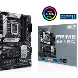 ASUS Prime B660-Plus D4 LGA 1700 Gaming Motherboard