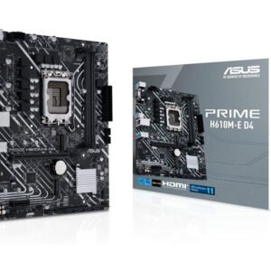 ASUS PRIME H610M-E D4-CSM LGA 1700 Gaming Motherboard