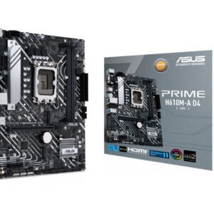 ASUS PRIME H610M-A D4-CSM LGA 1700 Gaming Motherboard