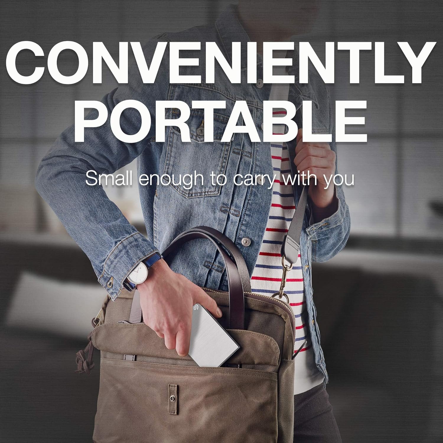 Seagate One Touch 1TB External Hard Drive HDD – STKB1000401 - Image 5